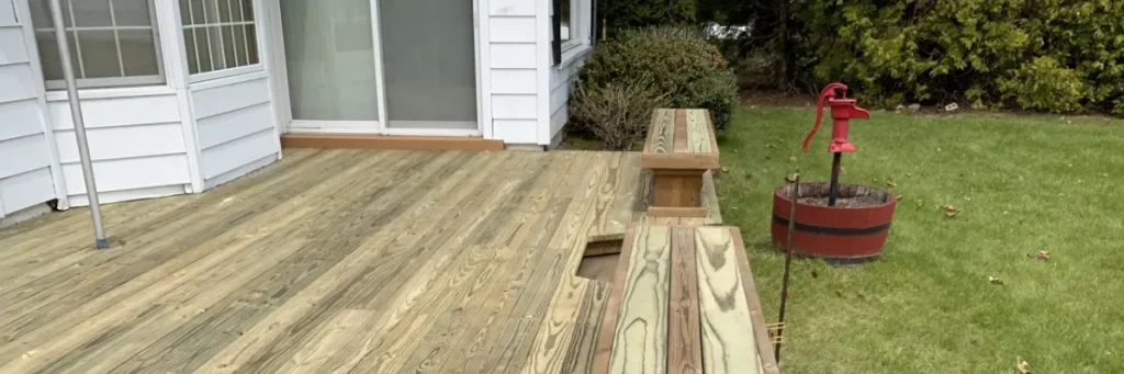 Cost to build a deck in Michigan cost factors including materials, labor, and deck design by Union Properties | Deck Builder & General Contractor in Port Huron in Port Huron, MI